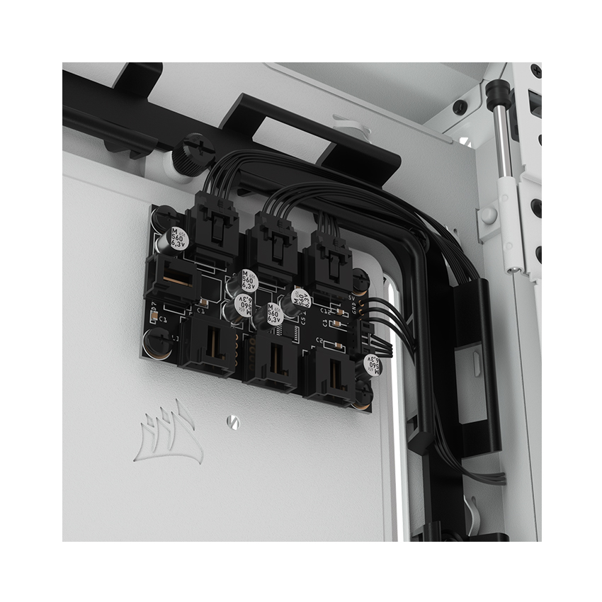 Vỏ máy tính Corsair iCUE 5000X RGB TG White 