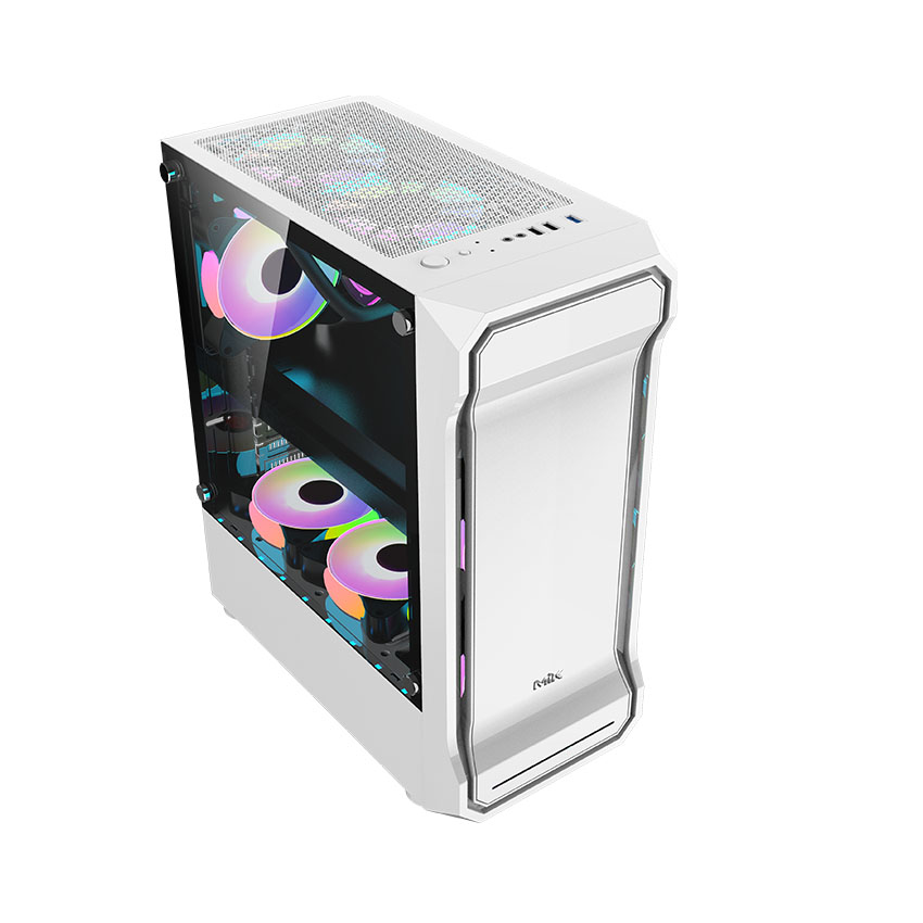 Vỏ Case MIK AH01 – WHITE (Mid Tower/ Màu Trắng)