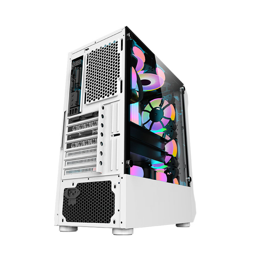 Vỏ Case MIK AH01 – WHITE (Mid Tower/ Màu Trắng)