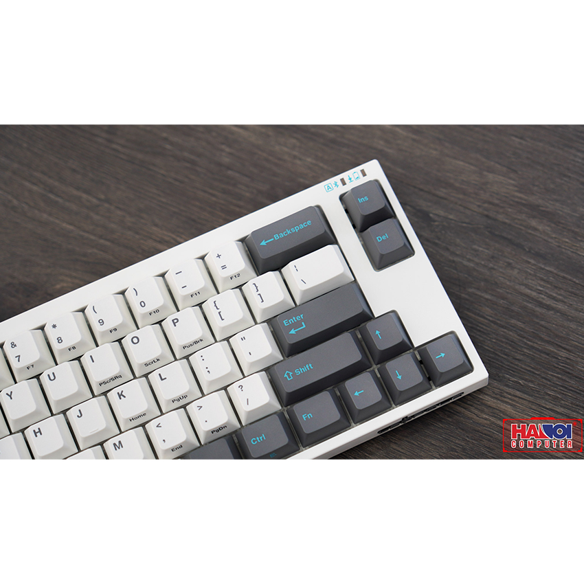 Bàn phím cơ không dây Leopold FC660MPD BT Brown switch (Bluetooth/Cherry/White Dark Grey)