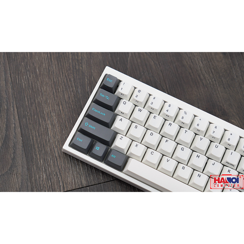 Bàn phím cơ không dây Leopold FC660MPD BT Brown switch (Bluetooth/Cherry/White Dark Grey)