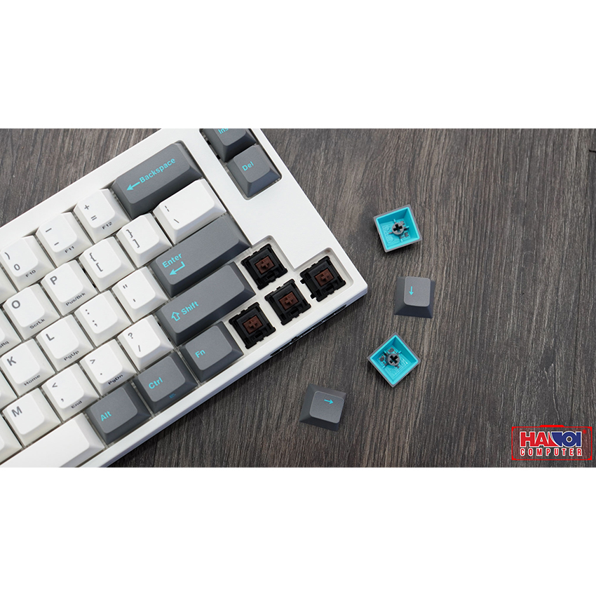 Bàn phím cơ không dây Leopold FC660MPD BT Brown switch (Bluetooth/Cherry/White Dark Grey)