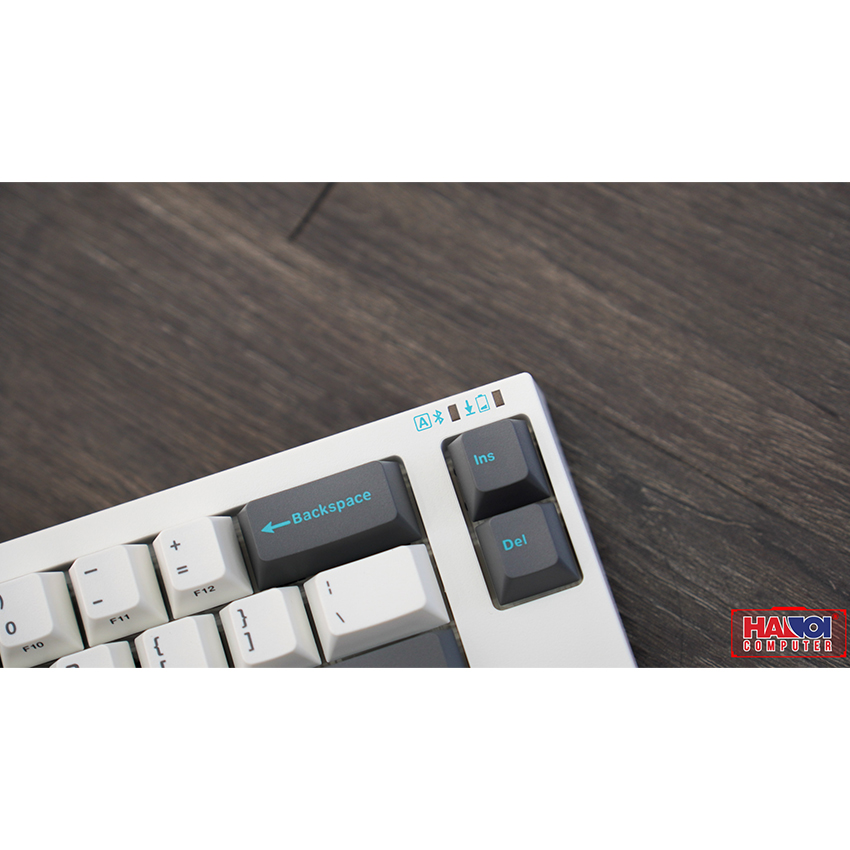 Bàn phím cơ không dây Leopold FC660MPD BT Brown switch (Bluetooth/Cherry/White Dark Grey)