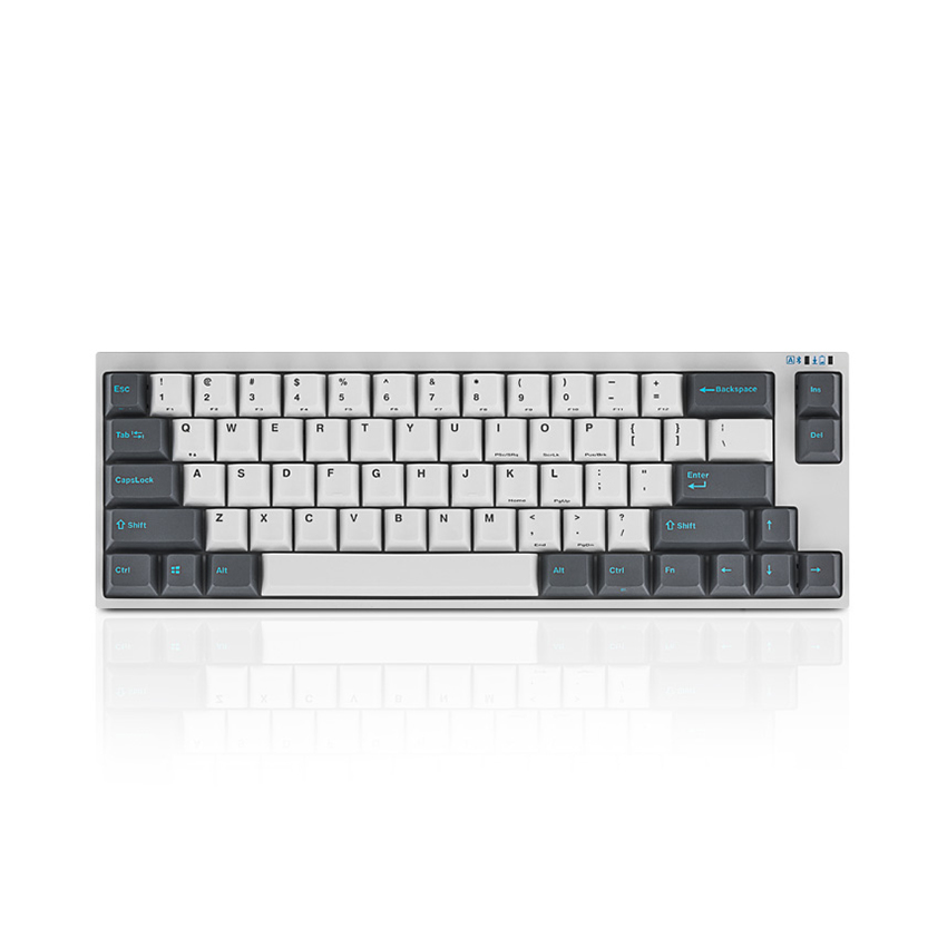 Bàn phím cơ không dây Leopold FC660MPD BT Clear switch (Bluetooth/Cherry/White Dark Grey)