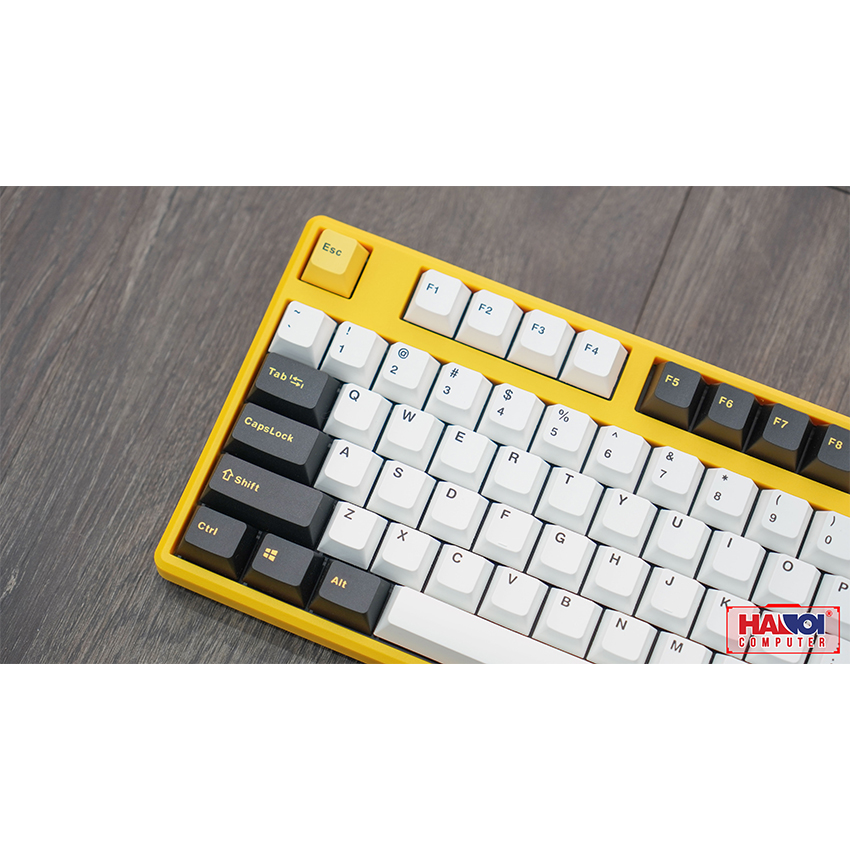Bàn phím cơ Mistel X8 Bumble Bee Red switch (USB/PBT/Cherry/Vàng-Đen)