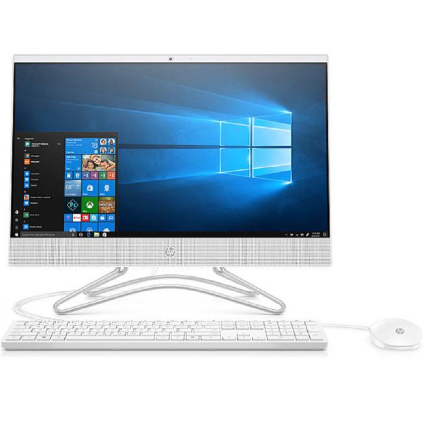 PC HP All In One 24-df0039d (i3-10100T/4GB RAM/512GB SSD/23.8 inch FHD/Touch/DVDRW/WL+BT/K+M/Win 10) (180N9AA)