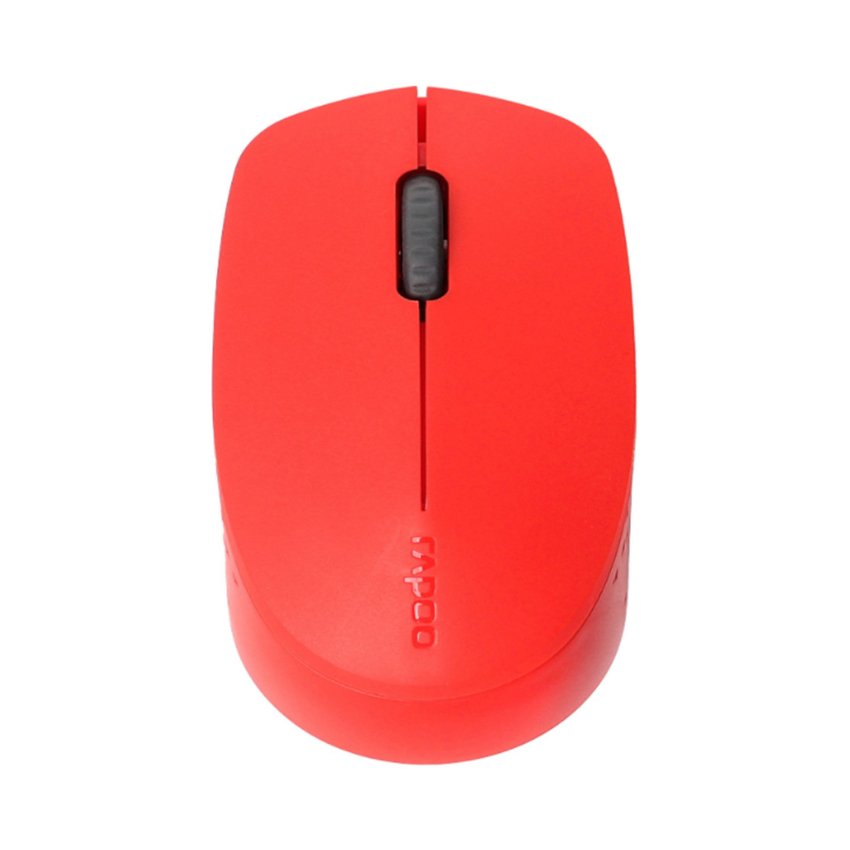 Chuột không dây Rapoo M100 Silent màu Đỏ (USB)