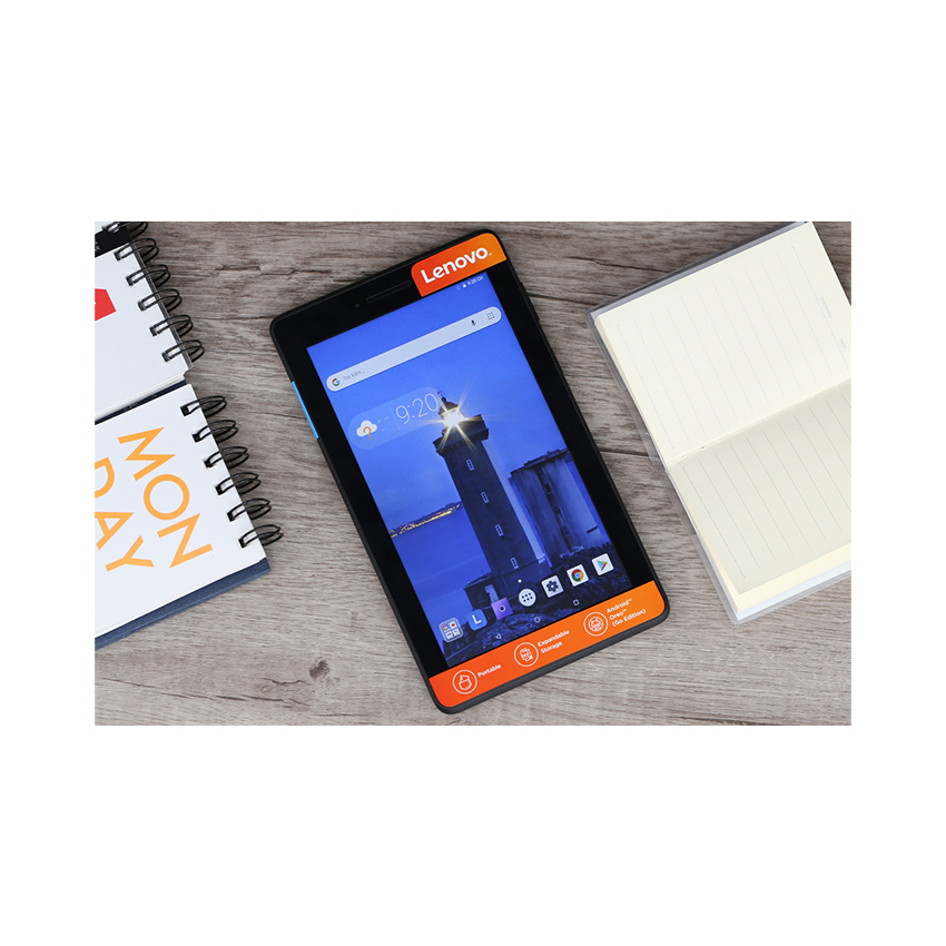 Máy tính bảng Lenovo Tab E7 TB-7104I (ZA410065VN) (MT8167D 1.3Ghz/1GB/16GB/7.0 inch/Wifi/3G+Voice/Android GO/Đen)