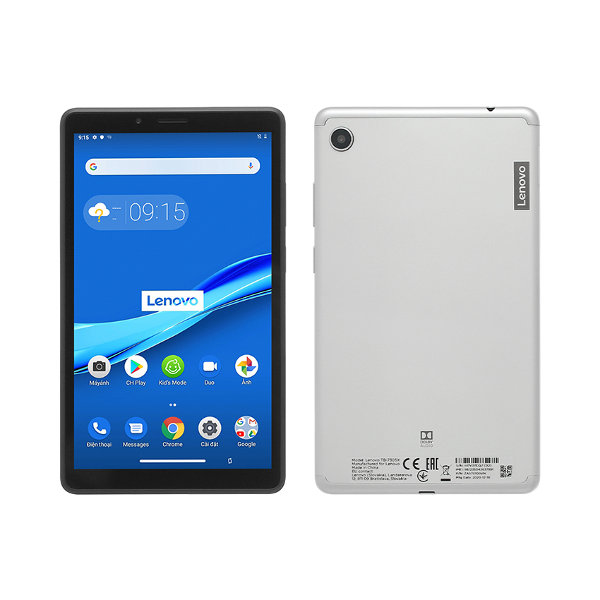 Máy tính bảng Lenovo Tab M7 TB-7305X (ZA570100VN) (MT8765D 1.3Ghz/2GB/32GB/7.0 inch/Wifi/4G/Android/Xám)