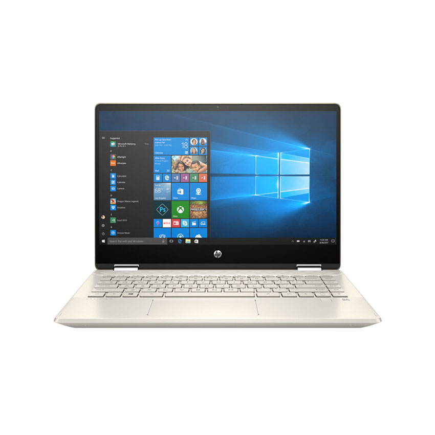 Laptop HP Pavilion x360 14-dw1016TU (2H3Q0PA) (i3 1115G4/4GB RAM/256GB SSD/14 Touch FHD/Win10/Office/Bút/Vàng)