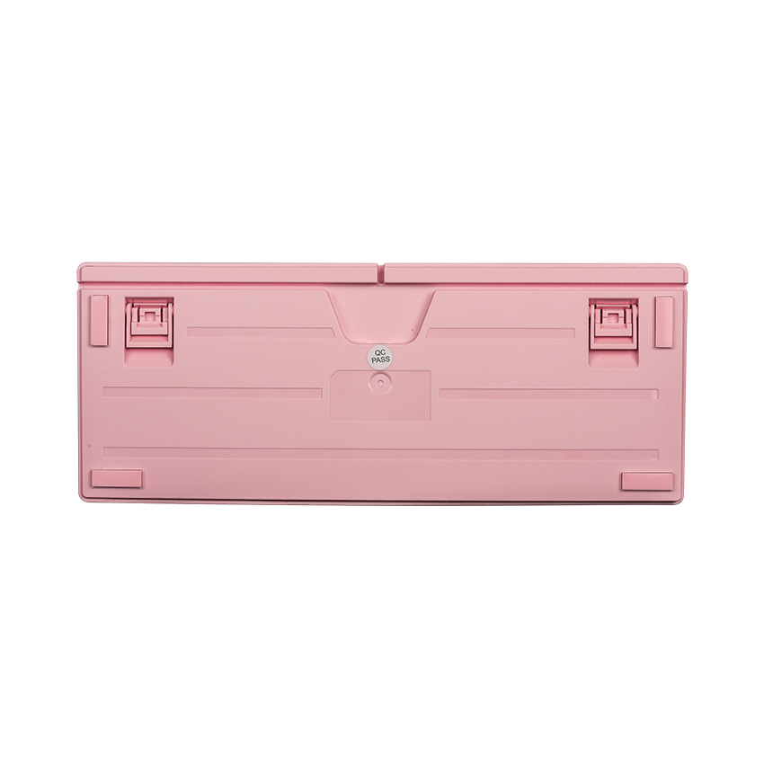 Bàn phím cơ Edra EK387 pink Huano brown sw (usb/màu hồng/led trắng)