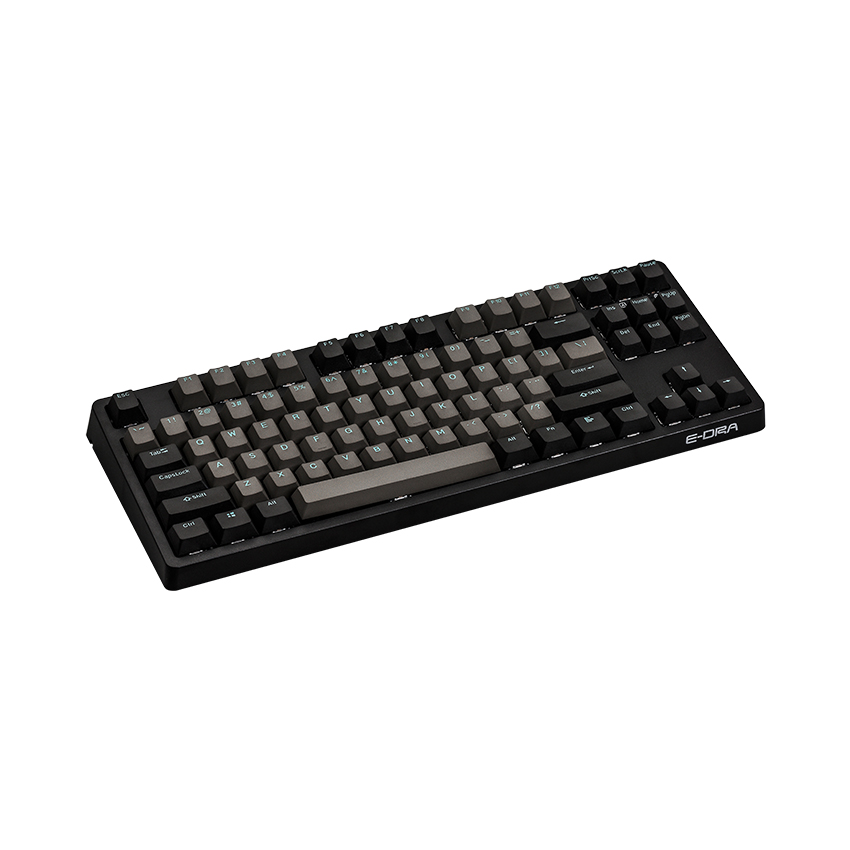 Bàn phím cơ Edra EK387 Pro Gateron blue sw (usb/màu đen/không led)
