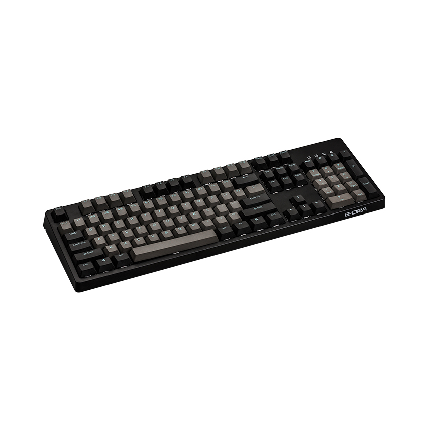 Bàn phím cơ Edra EK3104 Pro Gateron blue sw (usb/màu đen/không led)