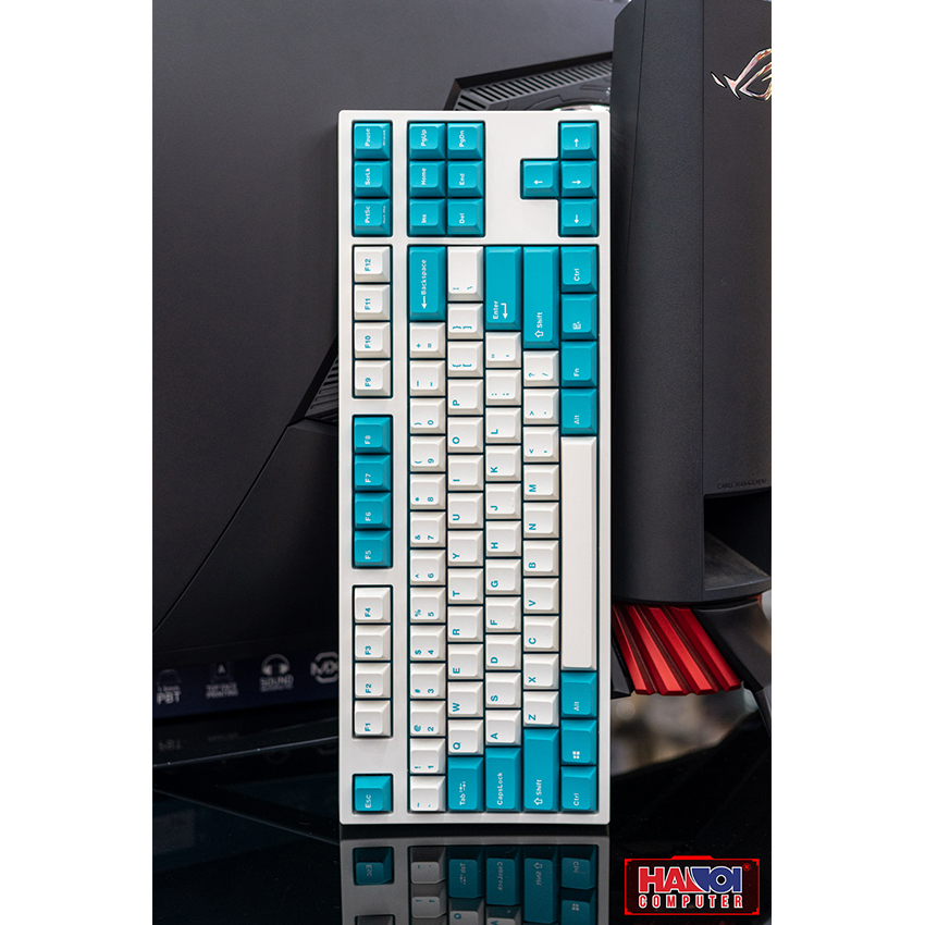 Bàn phím cơ Leopold FC750R PD Brown switch (White Mint)