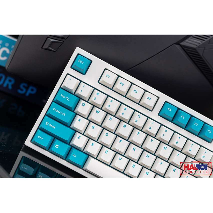 Bàn phím cơ Leopold FC750R PD Brown switch (White Mint)