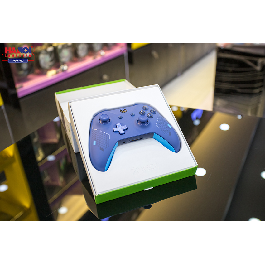 Tay cầm chơi game không dây Xbox Wireless Controller - Sport Blue