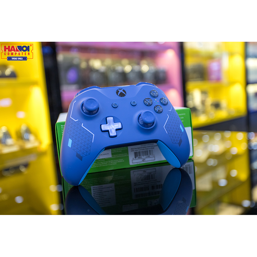 Tay cầm chơi game không dây Xbox Wireless Controller - Sport Blue