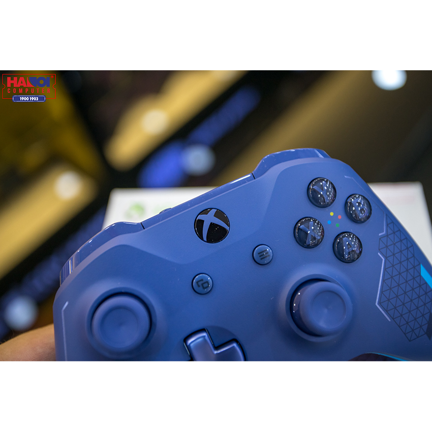 Tay cầm chơi game không dây Xbox Wireless Controller - Sport Blue