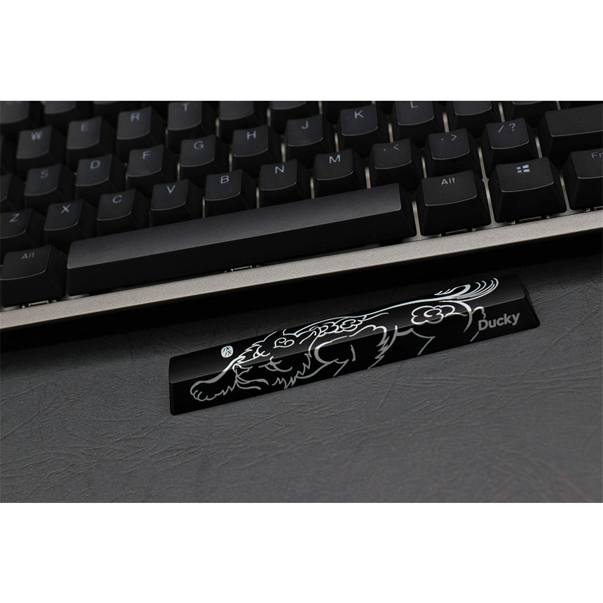 Keyboard Ducky Shine 7 Gunmetal RGB Cherry Blue switch