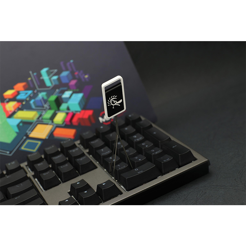 Keyboard Ducky Shine 7 Gunmetal RGB Cherry Blue switch