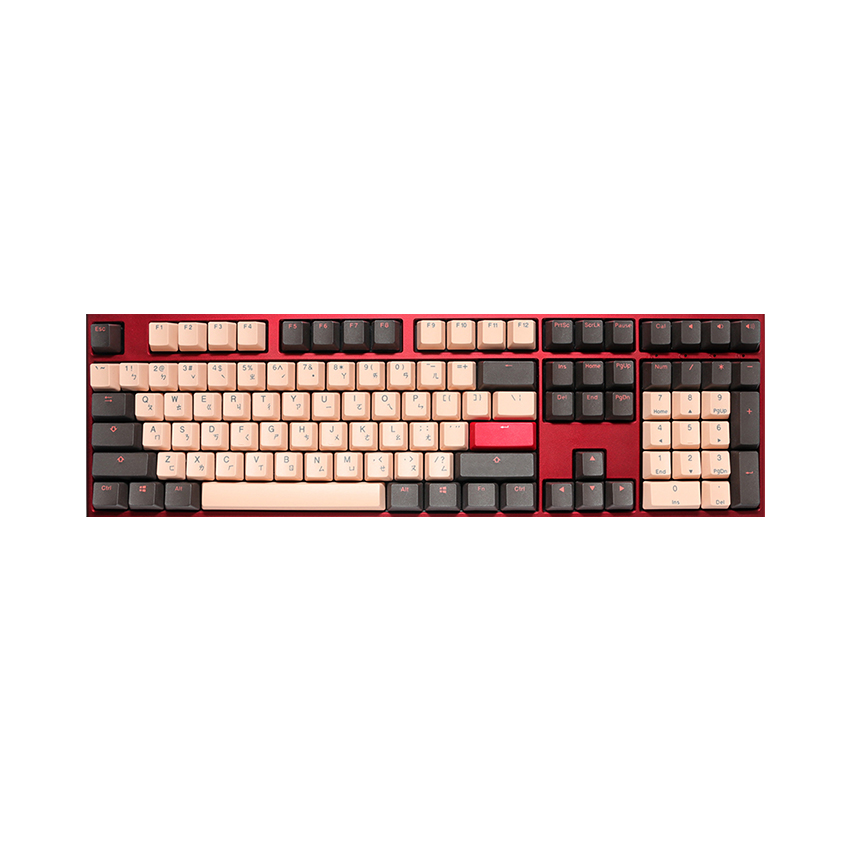 Bàn phím cơ Ducky One Rosa 2021 (Fullsize/USB/PBT/Cherry Red switch)