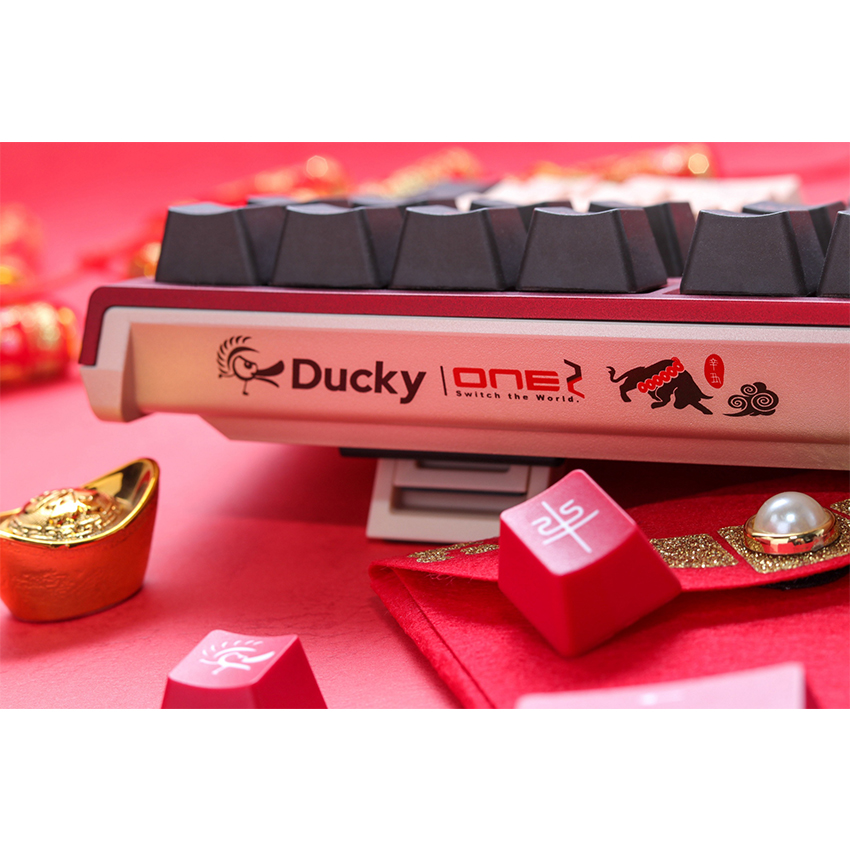 Bàn phím cơ Ducky One Rosa 2021 (Fullsize/USB/PBT/Cherry Blue switch)