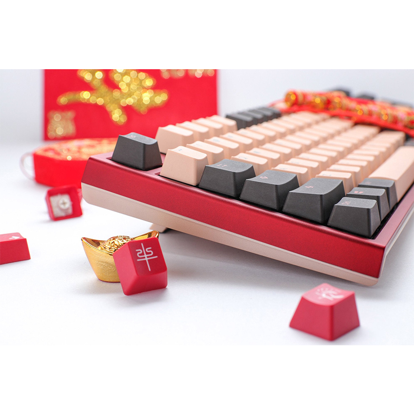 Bàn phím cơ Ducky One Rosa 2021 (Fullsize/USB/PBT/Cherry Blue switch)