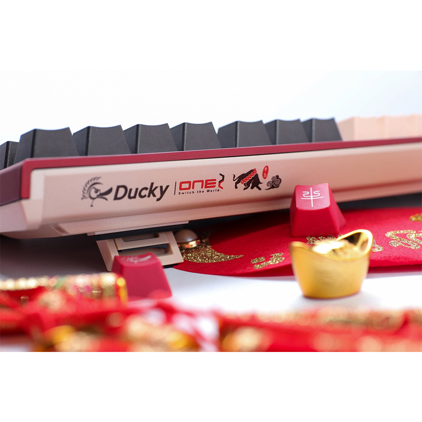 Bàn phím cơ Ducky One Rosa 2021 (Fullsize/USB/PBT/Cherry Blue switch)