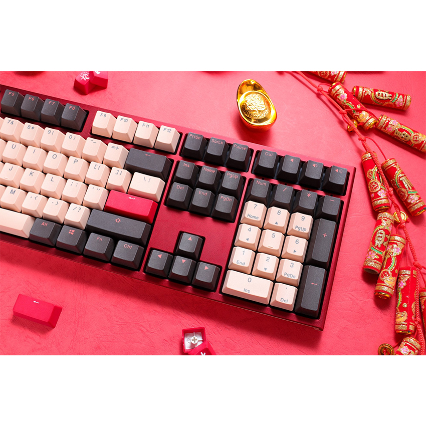 Bàn phím cơ Ducky One Rosa 2021 (Fullsize/USB/PBT/Cherry Blue switch)
