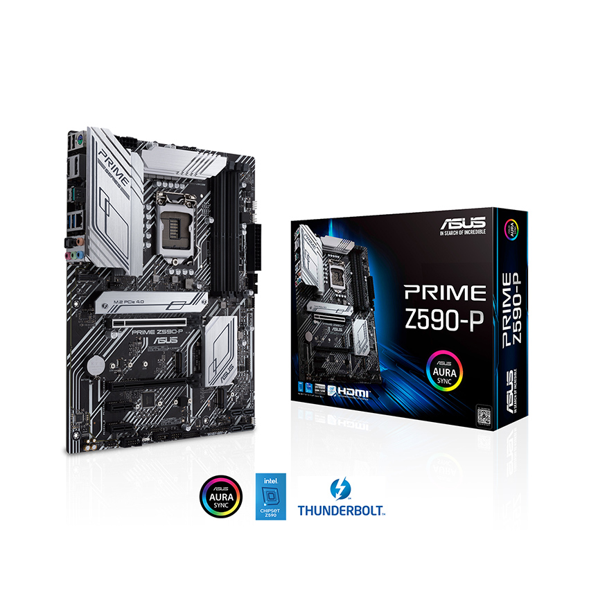 Mainboard ASUS PRIME Z590-P (Intel Z590, Socket 1200, ATX, 4 khe Ram DDR4)