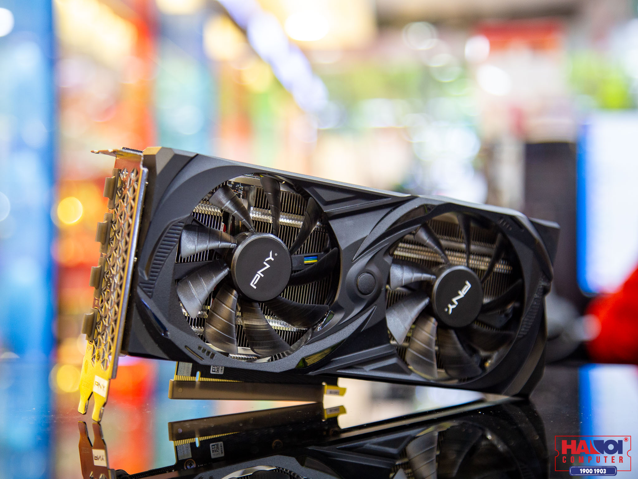 Card màn hình PNY RTX 3060 12GB UPRISING Dual Fan