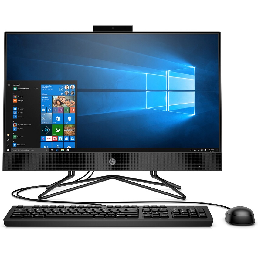 PC HP All in One 205 Pro G4 (Ryzen 3 4300U/4GB RAM/256GB SSD/23.8 inch FHD/DVDRW/WL+BT/K+M/Win 10) (31Y22PA)