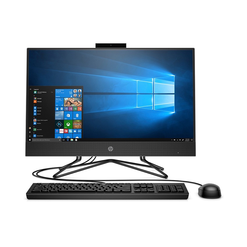 PC HP All in One 205 Pro G4 (Ryzen 5 4500U/8GB RAM/256GB SSD/23.8 inch FHD/DVDRW/WL+BT/K+M/Win 10) (31Y21PA)