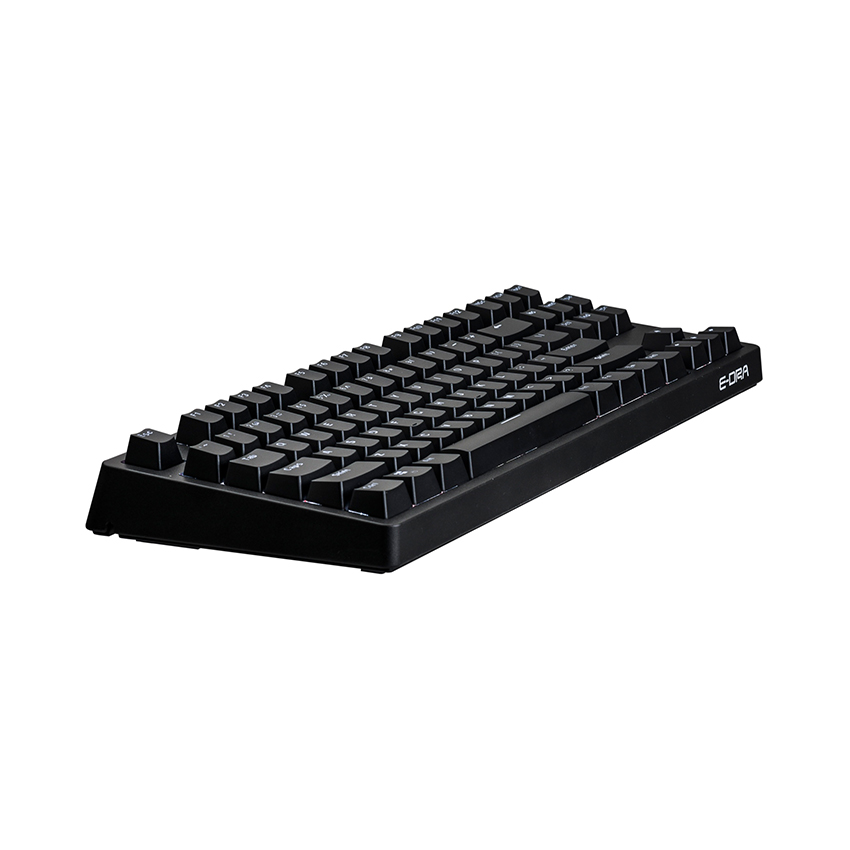 Bàn phím cơ Edra EK387 Gateron Blue sw (usb/led trắng)