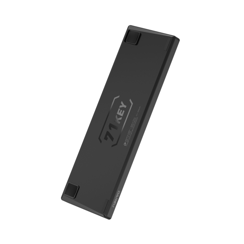 Bàn phím cơ không dây Dareu EK871 (Bluetooth/Grey white/Led xanh/Brown sw)