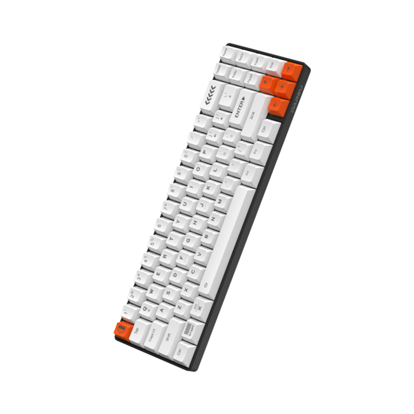 Bàn phím cơ không dây Dareu EK871 (Bluetooth/Grey white/Led xanh/Brown sw)