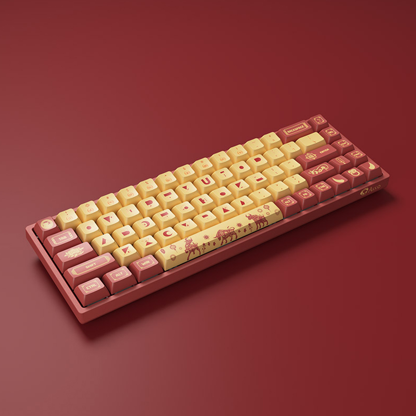 Bàn phím không dây Akko 3068 V2 Year Of Ox Matcha Green (Bluetooth/RGB/PBT/Akko CS sw)
