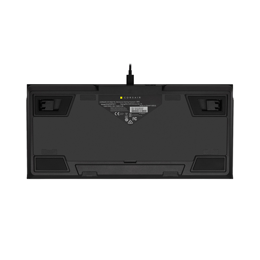 Bàn phím Corsair K70 TKL RGB Champion (USB/Speed sw) (CH-9119010-NA)