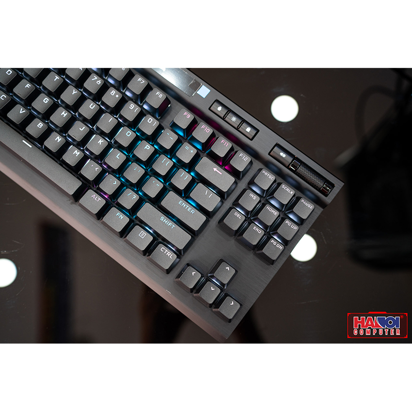Bàn phím Corsair K70 TKL RGB Champion (USB/Speed sw) (CH-9119010-NA)