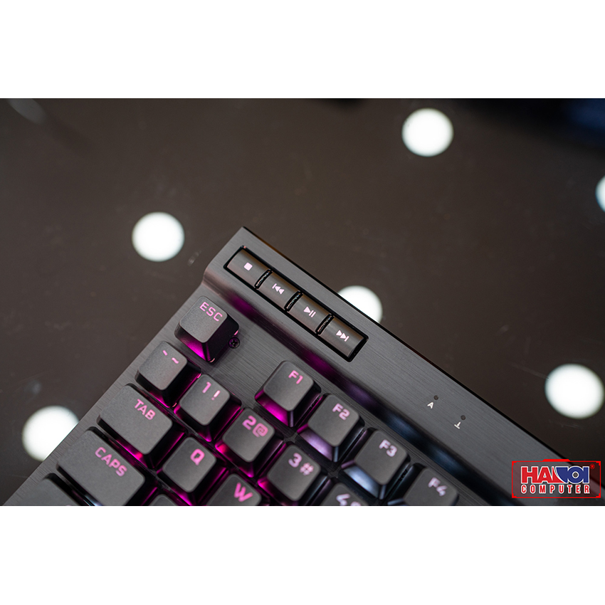 Bàn phím Corsair K70 TKL RGB Champion (USB/Speed sw) (CH-9119010-NA)