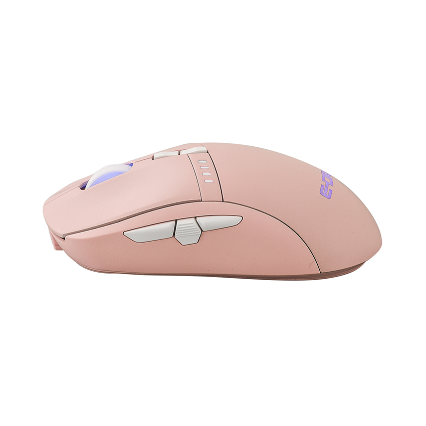 Chuột Không dây E-Dra EM620W Hồng (USB/RGB/Avago3325/Huano sw)