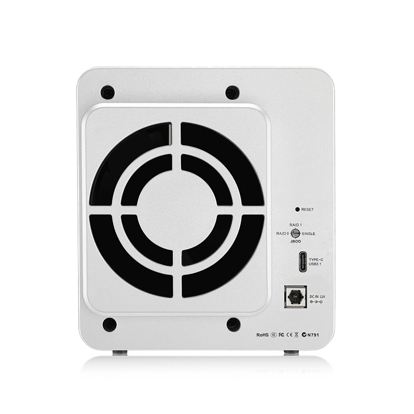 Thiết bị lưu trữ mạng DAS TerraMaster D2-310 (Chưa có ổ cứng)