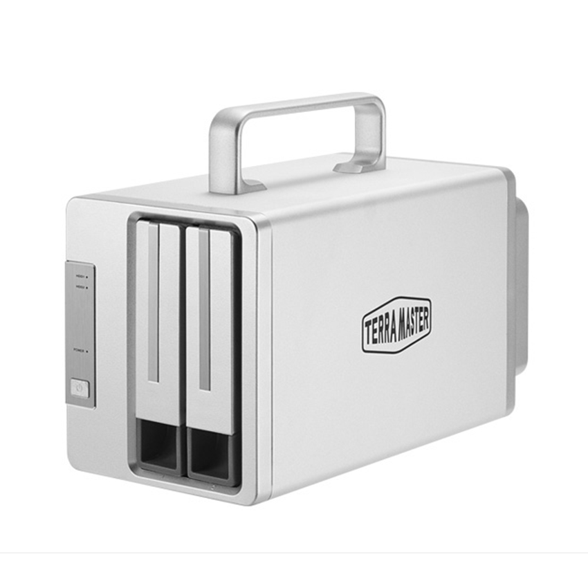 Thiết bị lưu trữ mạng DAS TerraMaster TD2 Thunderbolt 3 (Chưa có ổ cứng)