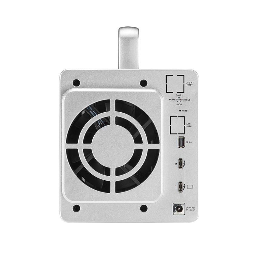 Thiết bị lưu trữ mạng DAS TerraMaster TD2 Thunderbolt 3 (Chưa có ổ cứng)