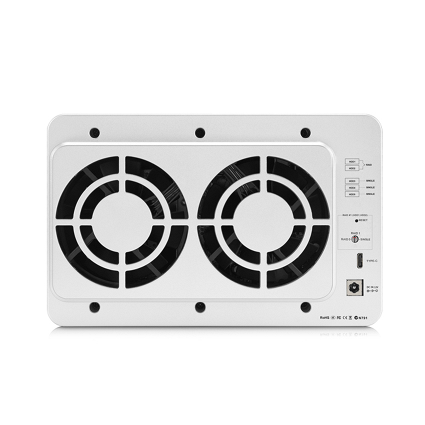Thiết bị lưu trữ mạng DAS TerraMaster D5-300C (Chưa có ổ cứng)