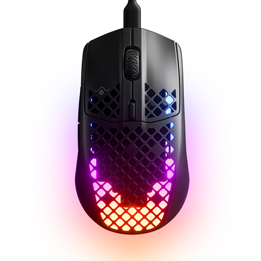 Chuột Steelseries Aerox 3 đen (USB/RGB) (62599)