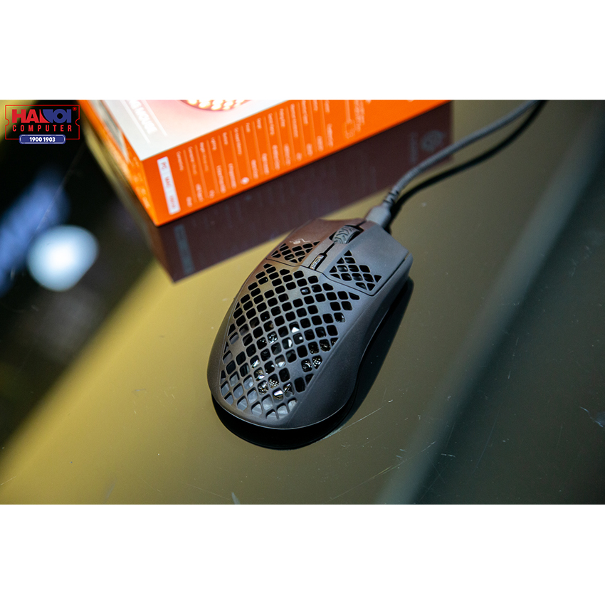 Chuột Steelseries Aerox 3 đen (USB/RGB) (62599)