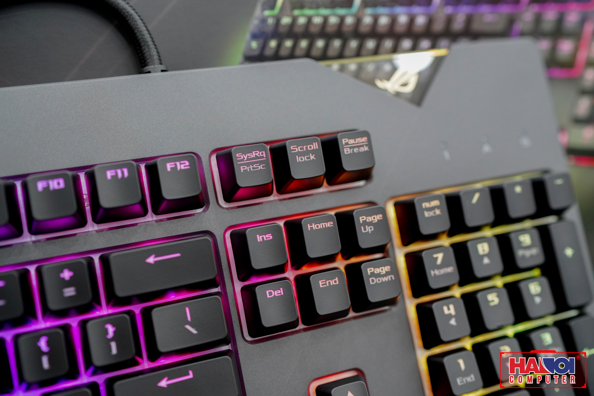 Bàn phím ASUS ROG Strix Flare RGB (Red sw)