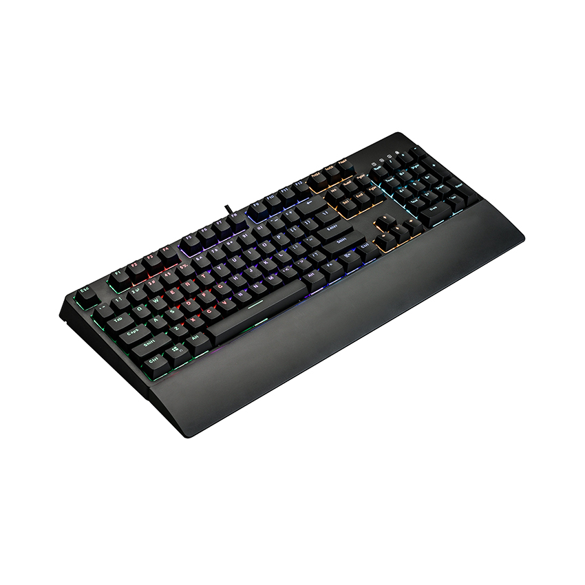 Bàn phím cơ quang Edra EK3104 Optical đen (USB/Rainbow/LK Blue sw)