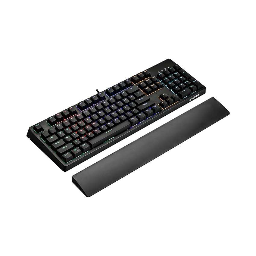 Bàn phím cơ quang Edra EK3104 Optical đen (USB/Rainbow/LK Blue sw)